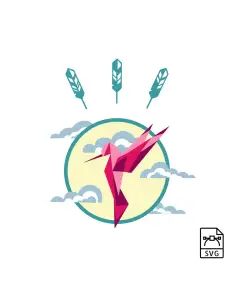 Hummingbird - Vector graphics